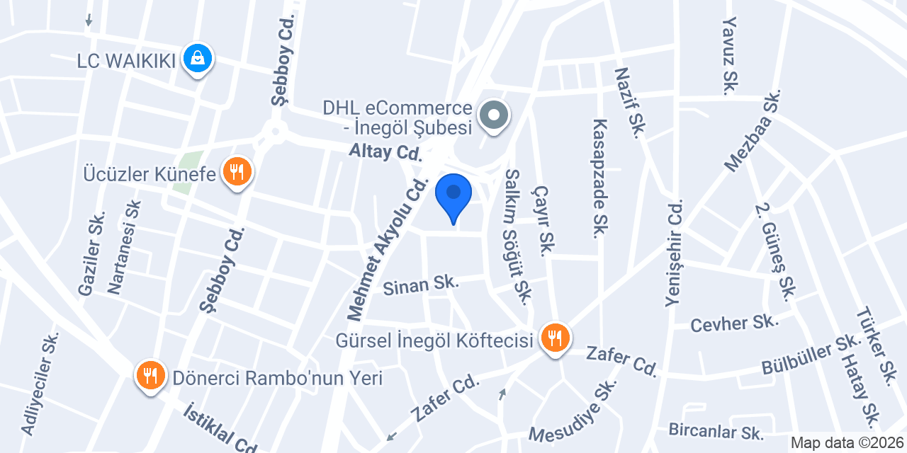 Paksoy Veteriner Kliniği konumu