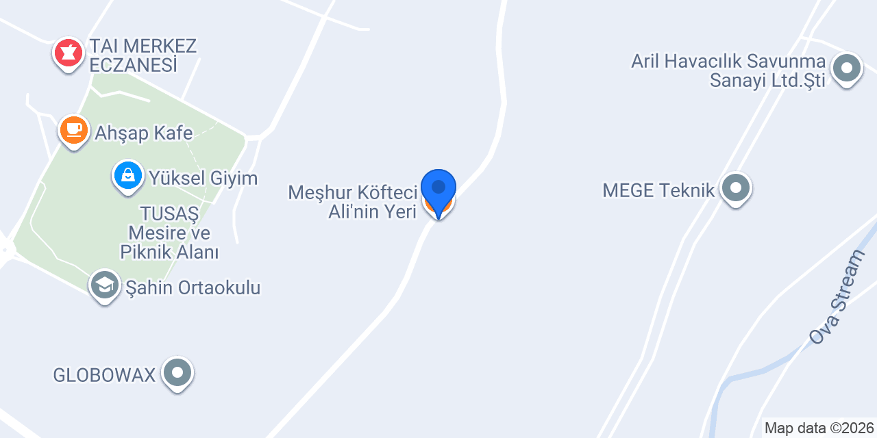 Meşhur Köfteci Ali'nin Yeri konumu