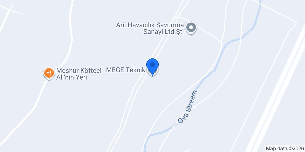 MEGE Teknik konumu