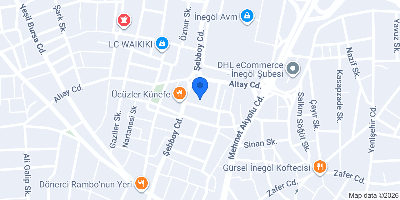 Uzman Klinik Psikolog Gülizar Şehitoğlu konumu