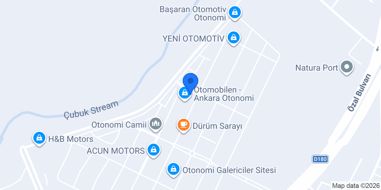 ONUR MOTORLU ARAÇLAR konumu