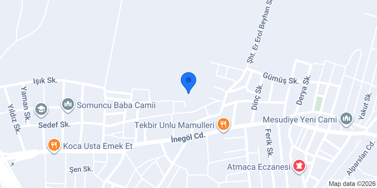 Acele fast food konumu