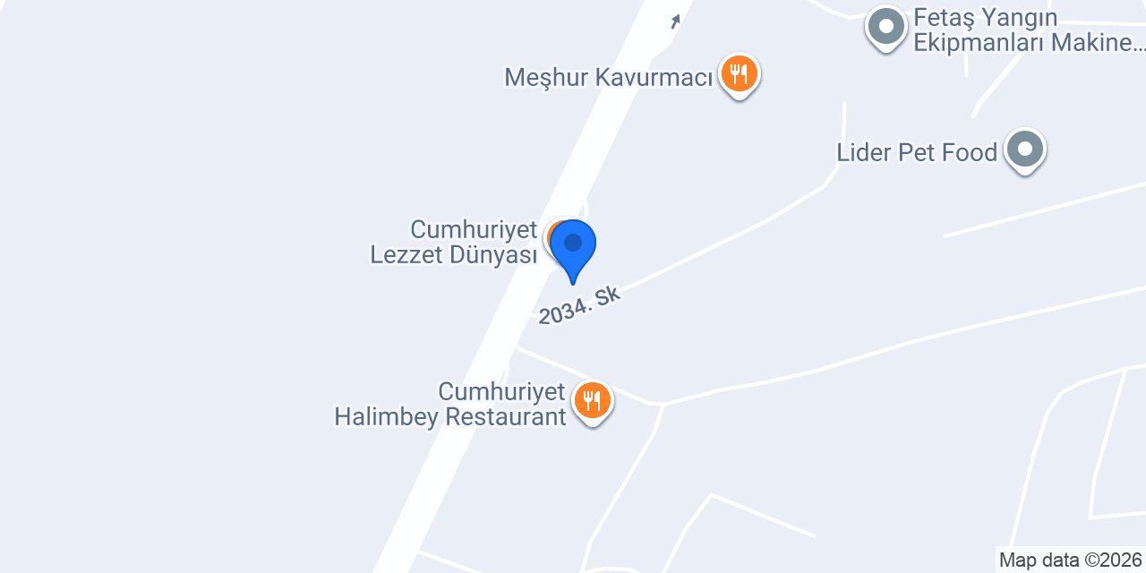 meshur Oz Kazan Cop Sis konumu