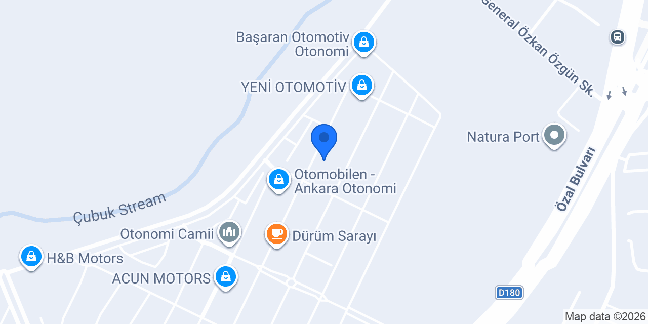 BEYAZ AUTO OTONOMİ konumu