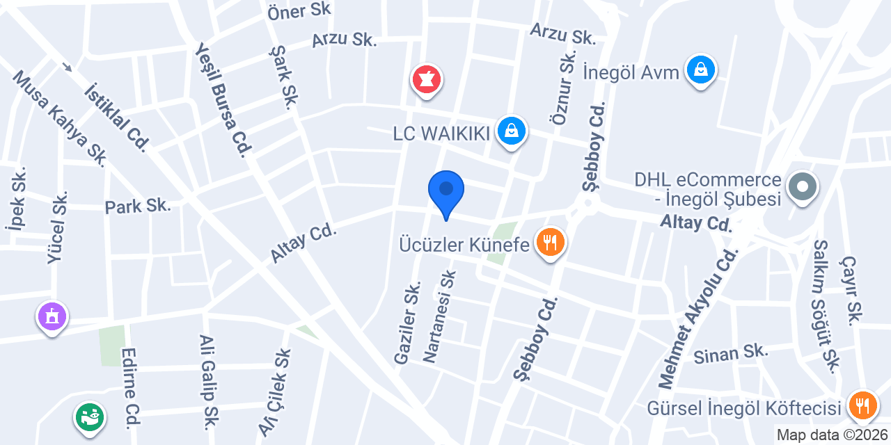 Uzman Sağlık Kabini konumu