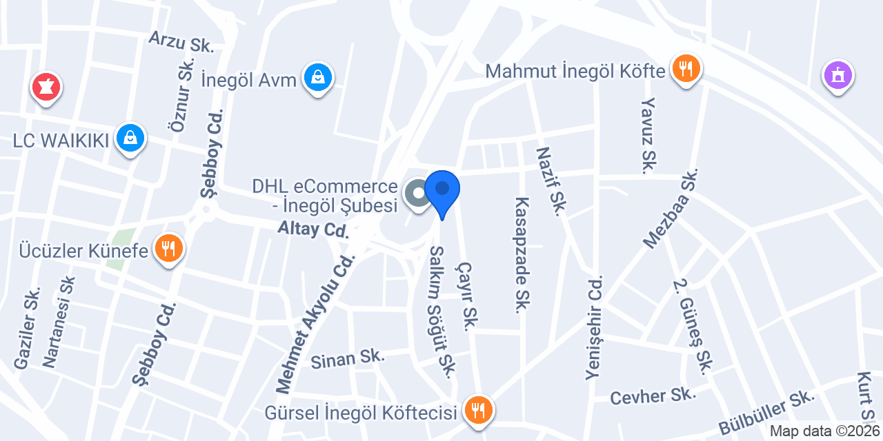 Köfteci Münür konumu
