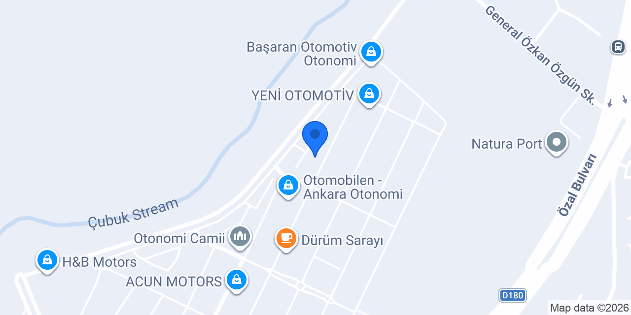 KARAMANZADE OTOMOTİV LTD. ŞTİ. konumu