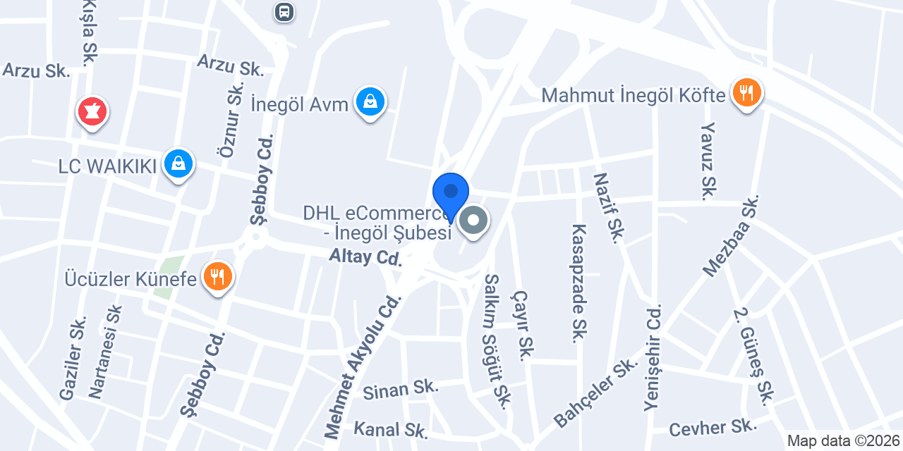 Diş Hekimi Ali ÖZLÜ konumu
