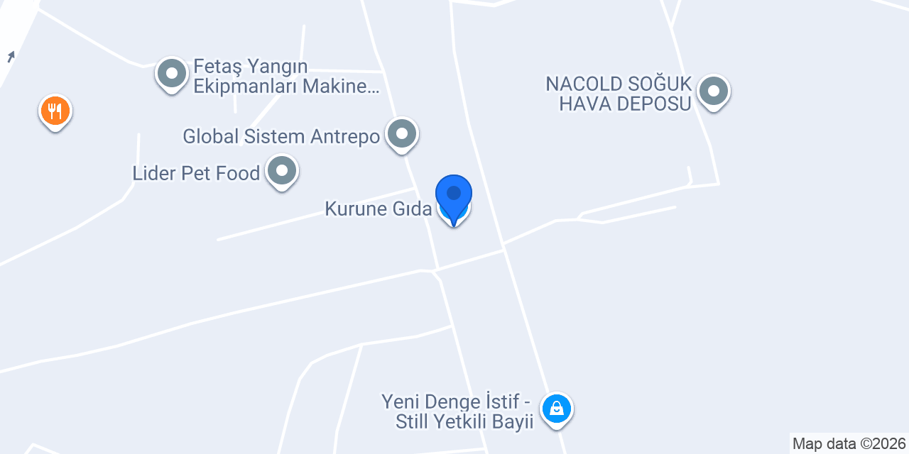 Kurune Gıda konumu