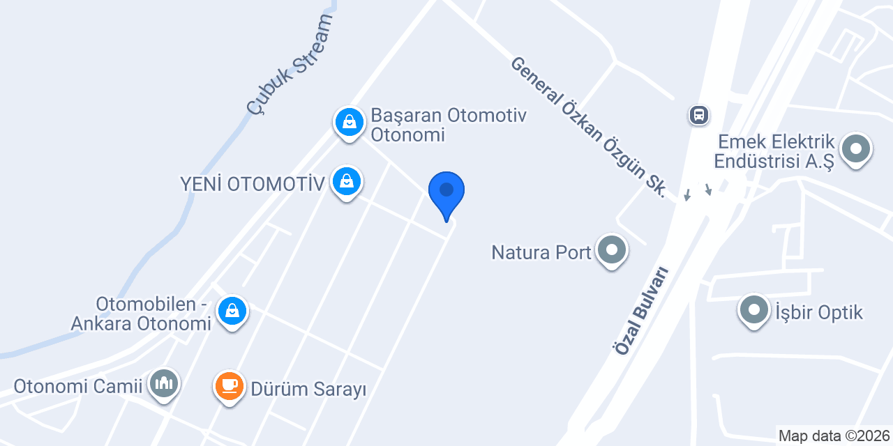 ŞENTÜRK OTOMOTİV konumu