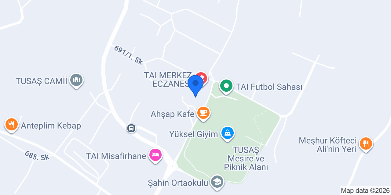 Kaçkar Pastanesi konumu