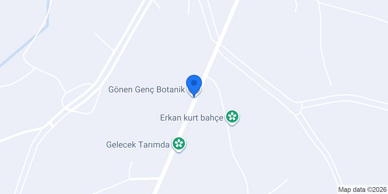 Gönen Genç Botanik konumu