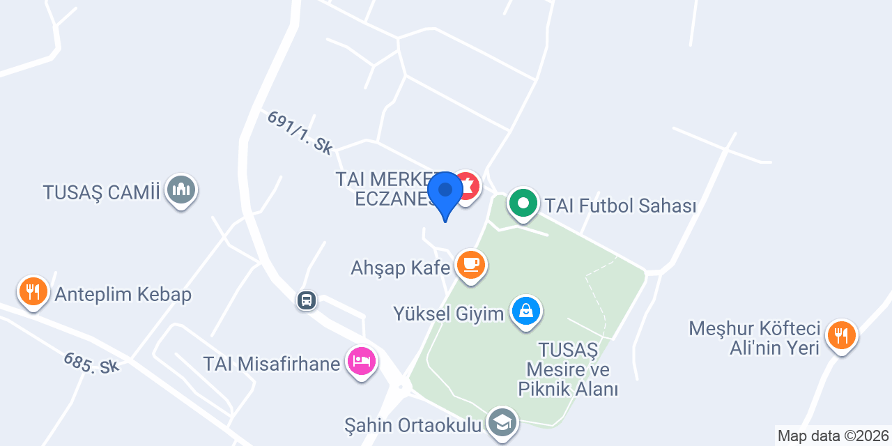 Akıncı Kuyumcusu konumu