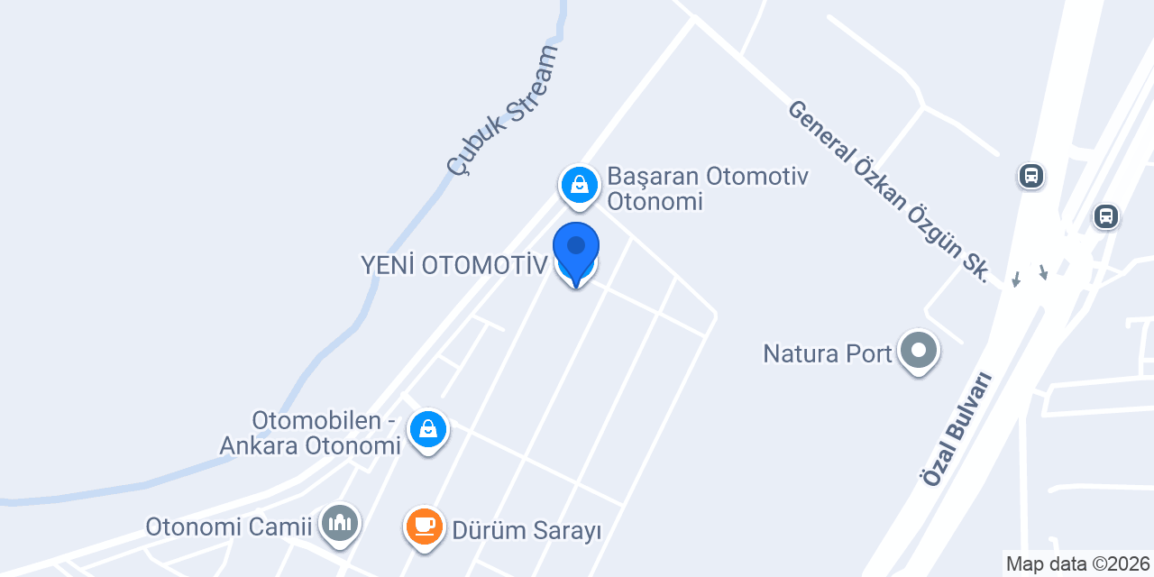 YENİ OTOMOTİV konumu