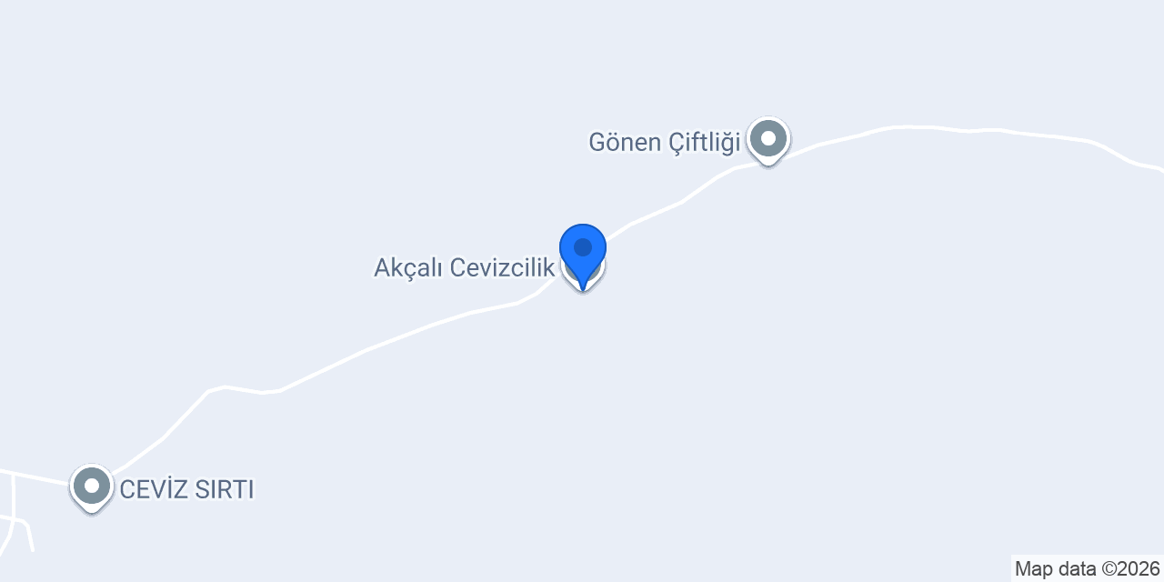 Akçalı Cevizcilik konumu