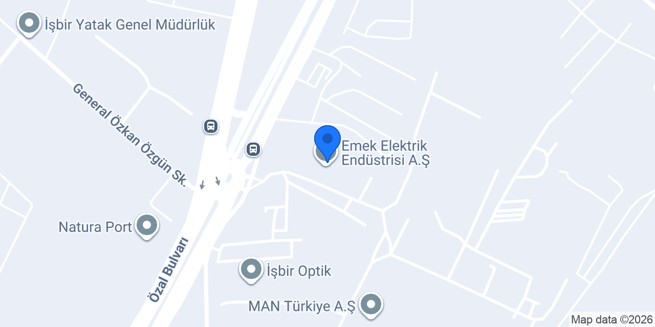 Emek Elektrik Endüstrisi A.Ş. konumu