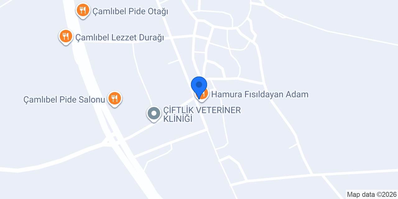Çamlıbel Şahin Döner konumu