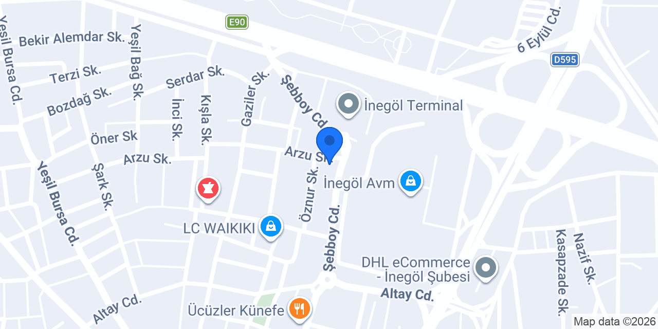SİYAH İnci konumu