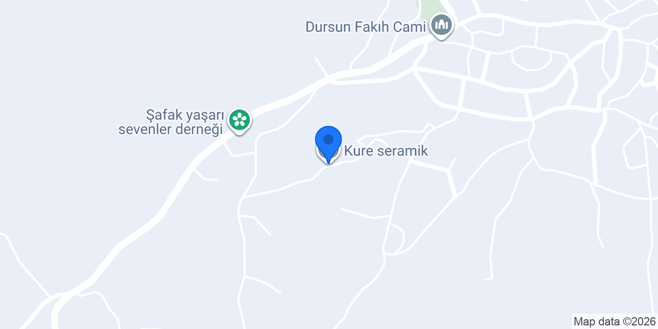Kure seramik konumu