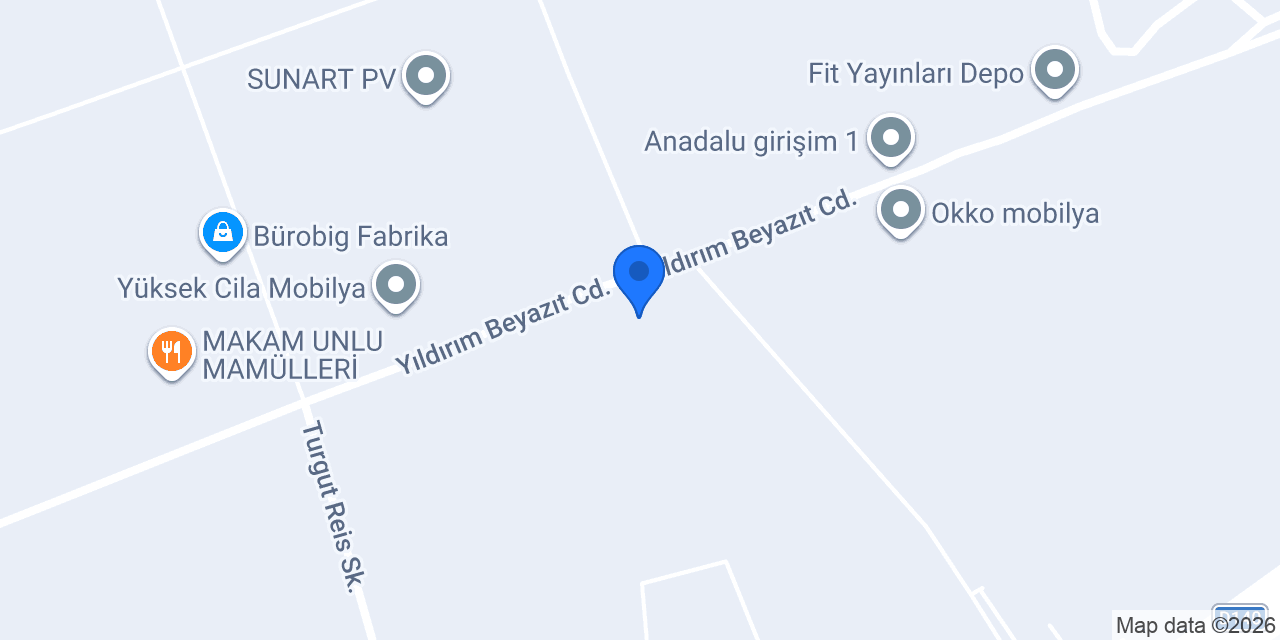 Resital Ahşap Mobilya konumu