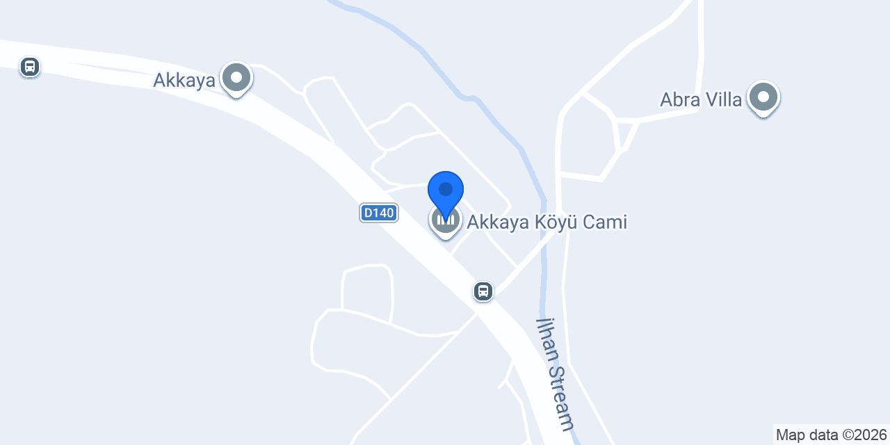 Akkaya İlkokulu konumu