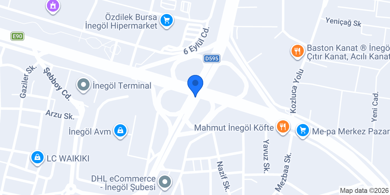 İnegöl Koltuk yıkama konumu