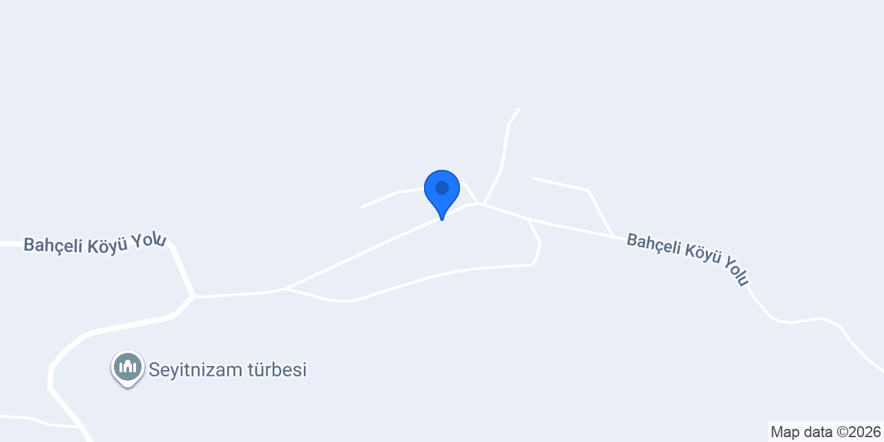 Bahçeli Köyü Muhtarlığı konumu