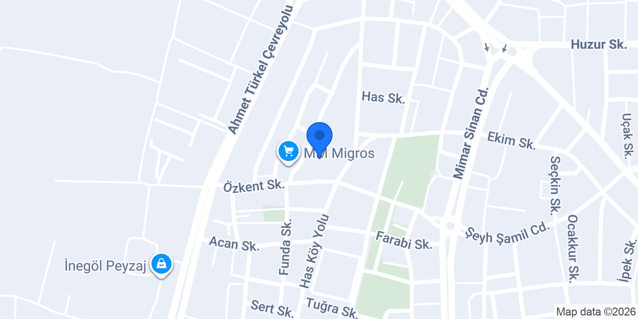 İstaş Kentaş Ortaokulu konumu