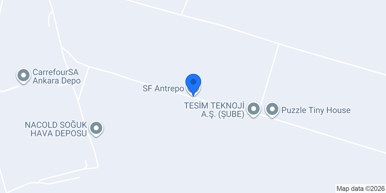 SF Antrepo konumu