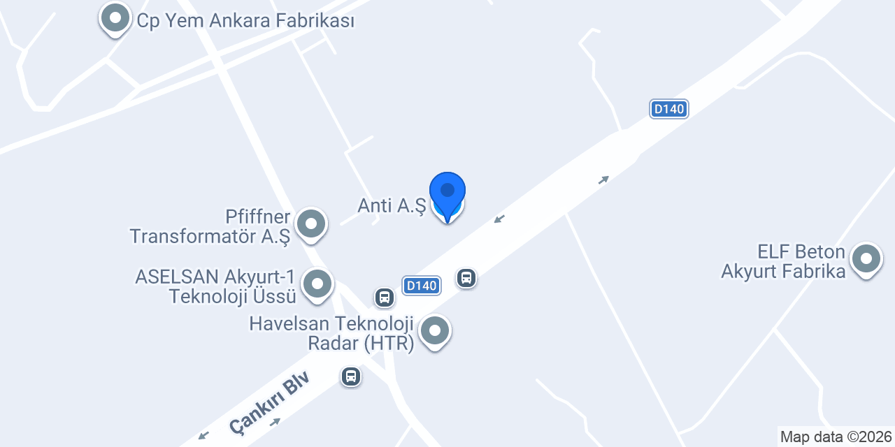 Anti A.Ş. konumu