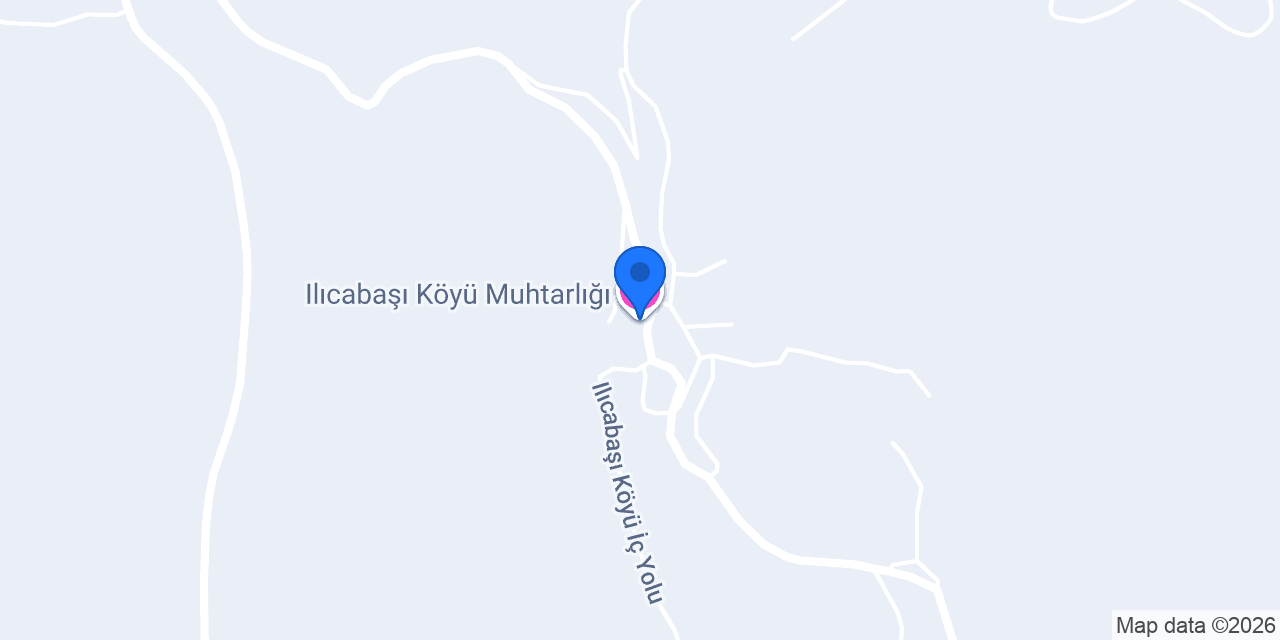 Ilıcabaşı Köyü Muhtarlığı konumu