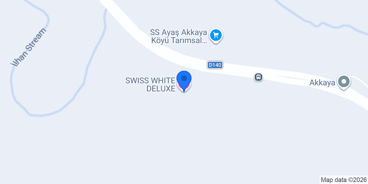 SWISS WHITE DELUXE konumu
