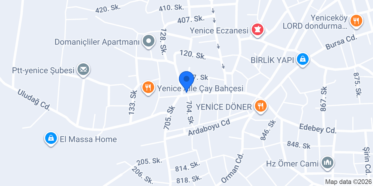 Tostçu konumu