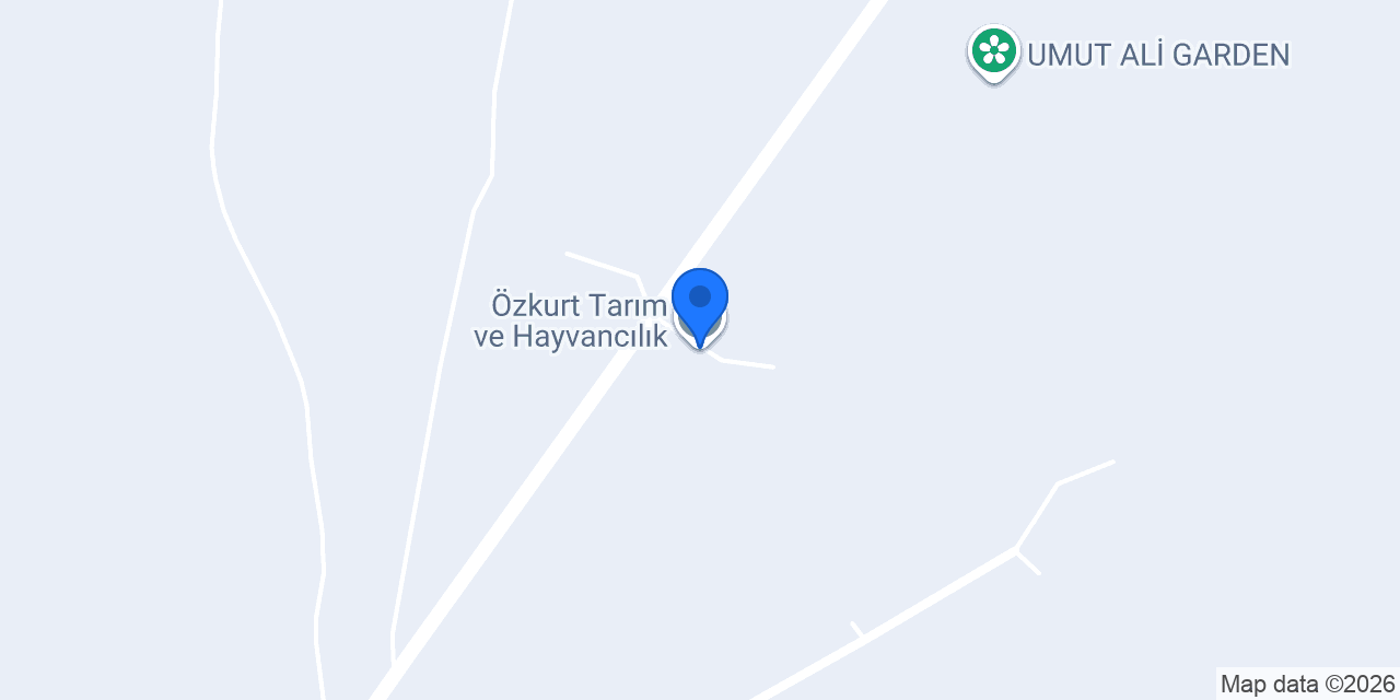 Özkurt Tarım ve Hayvancılık konumu
