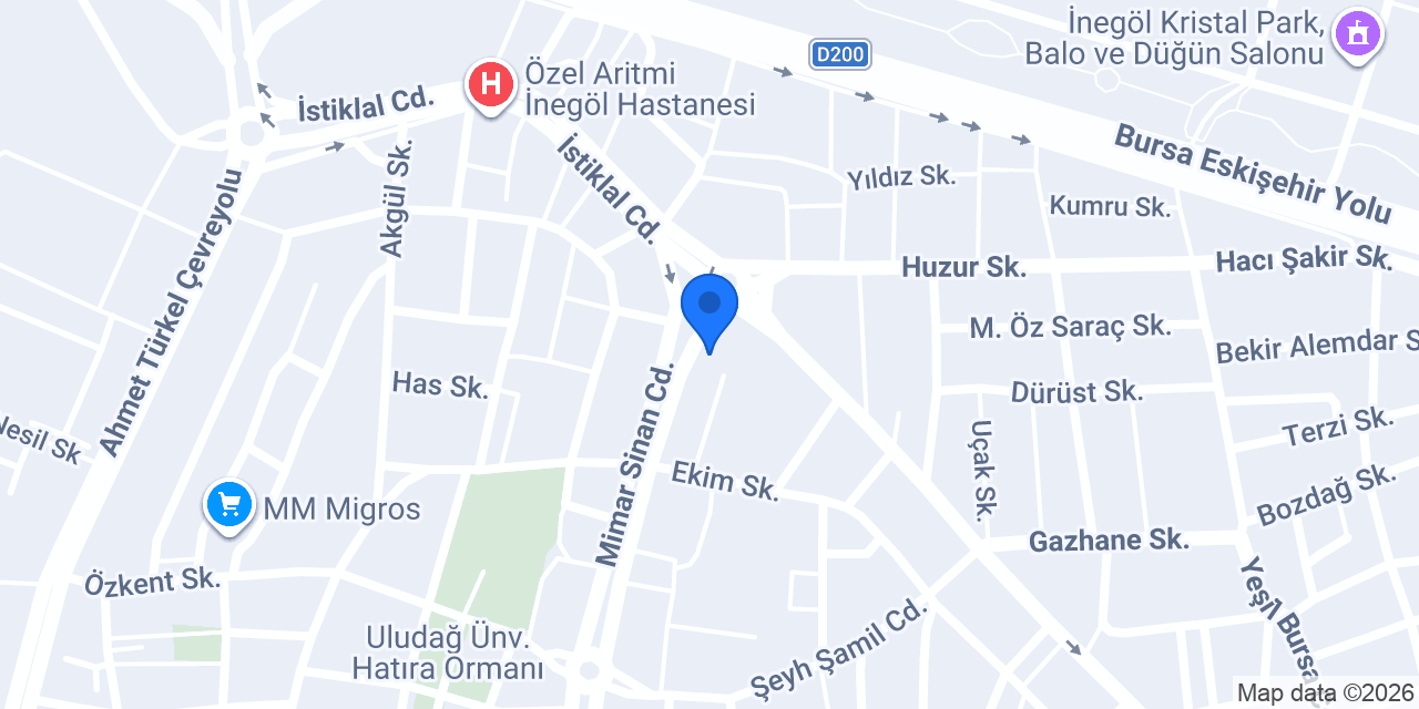 T-GAZ DOĞALGAZ MERKEZ konumu
