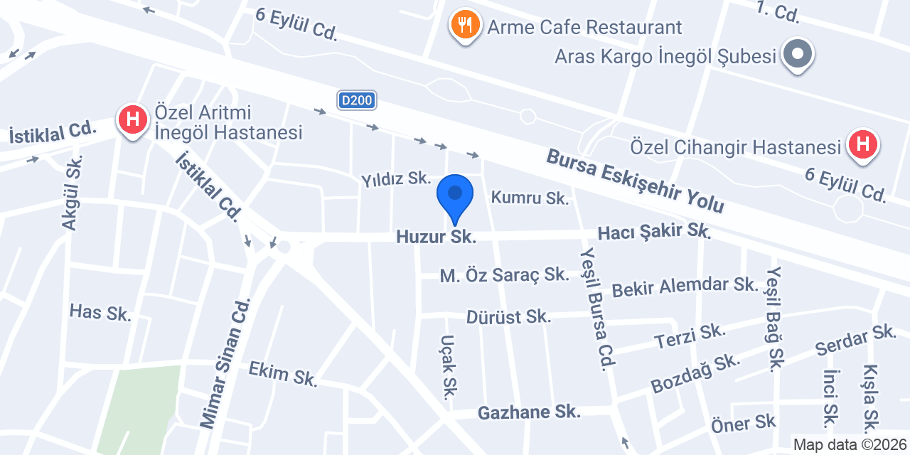 Piramit Elektrik konumu