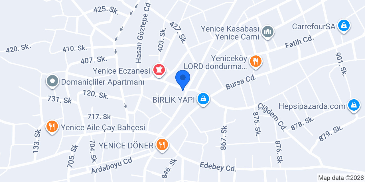 Güler Eczanesi konumu