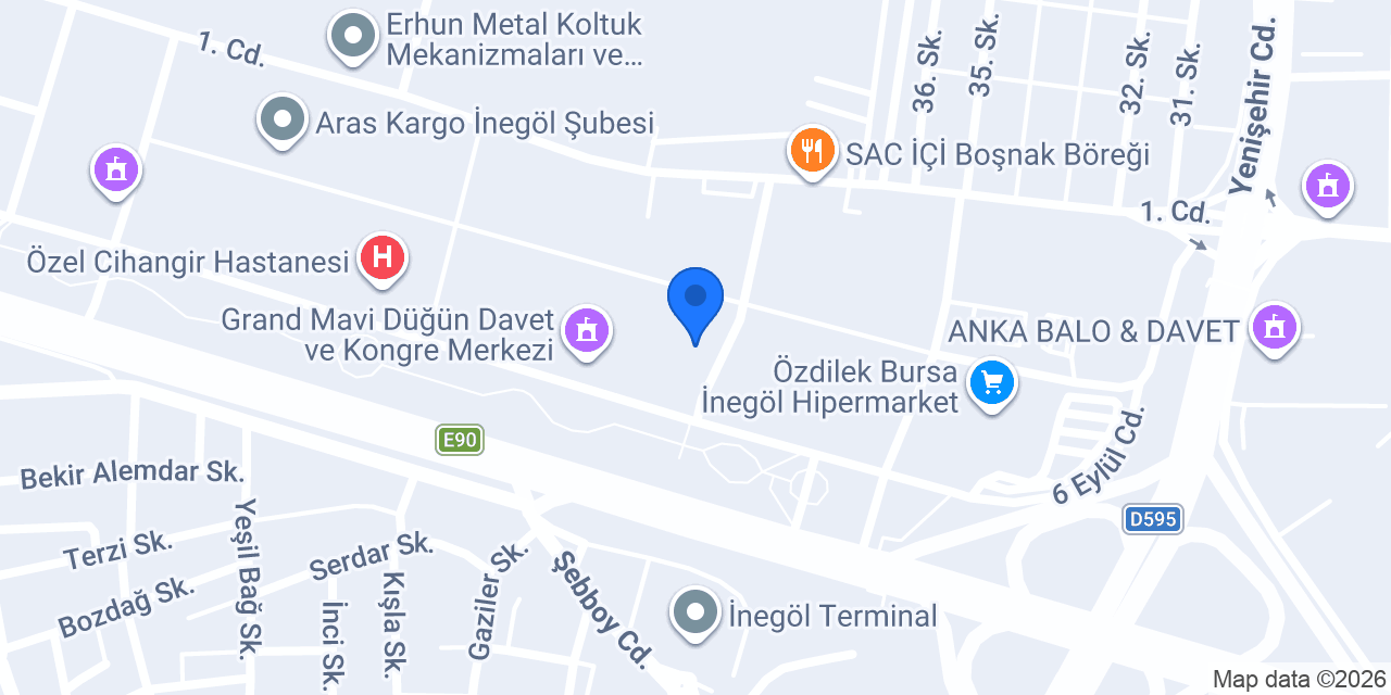 Gençler Toplu Yemek & Catering konumu