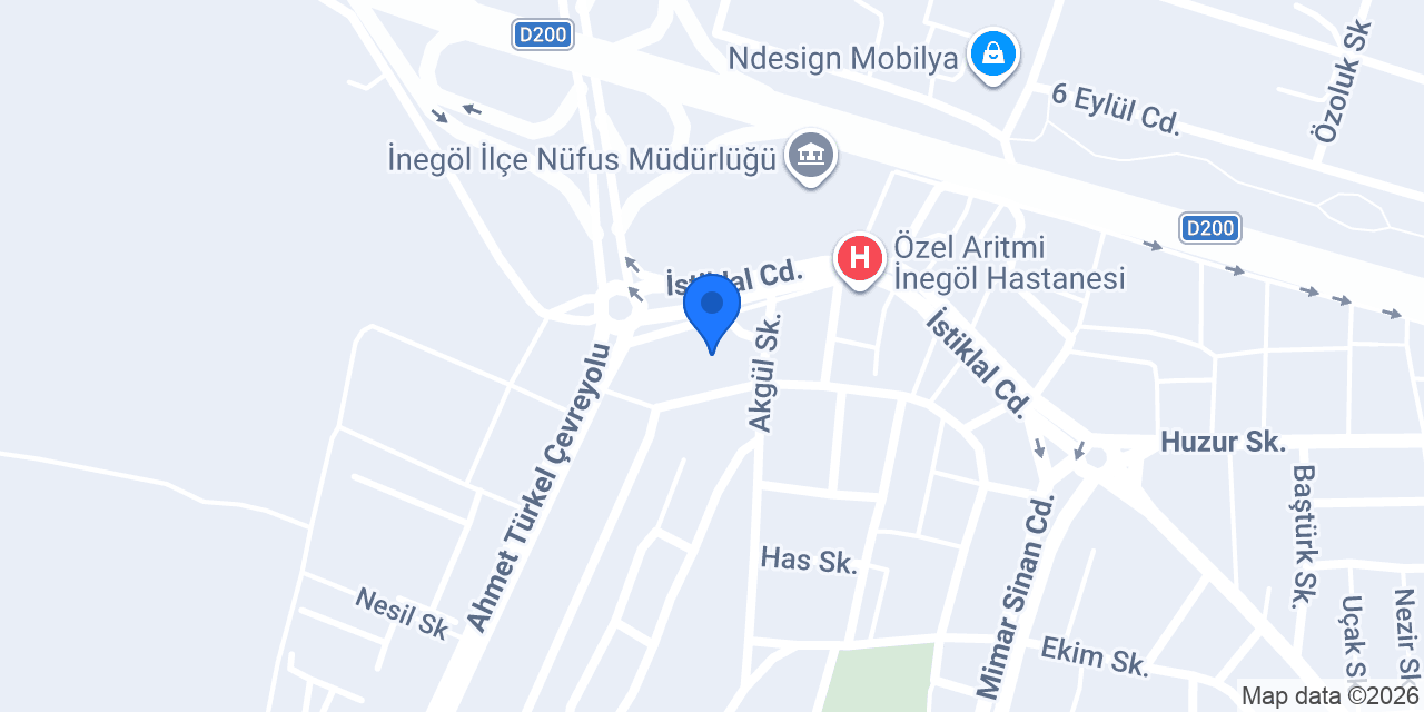 Moleron Mobilya konumu