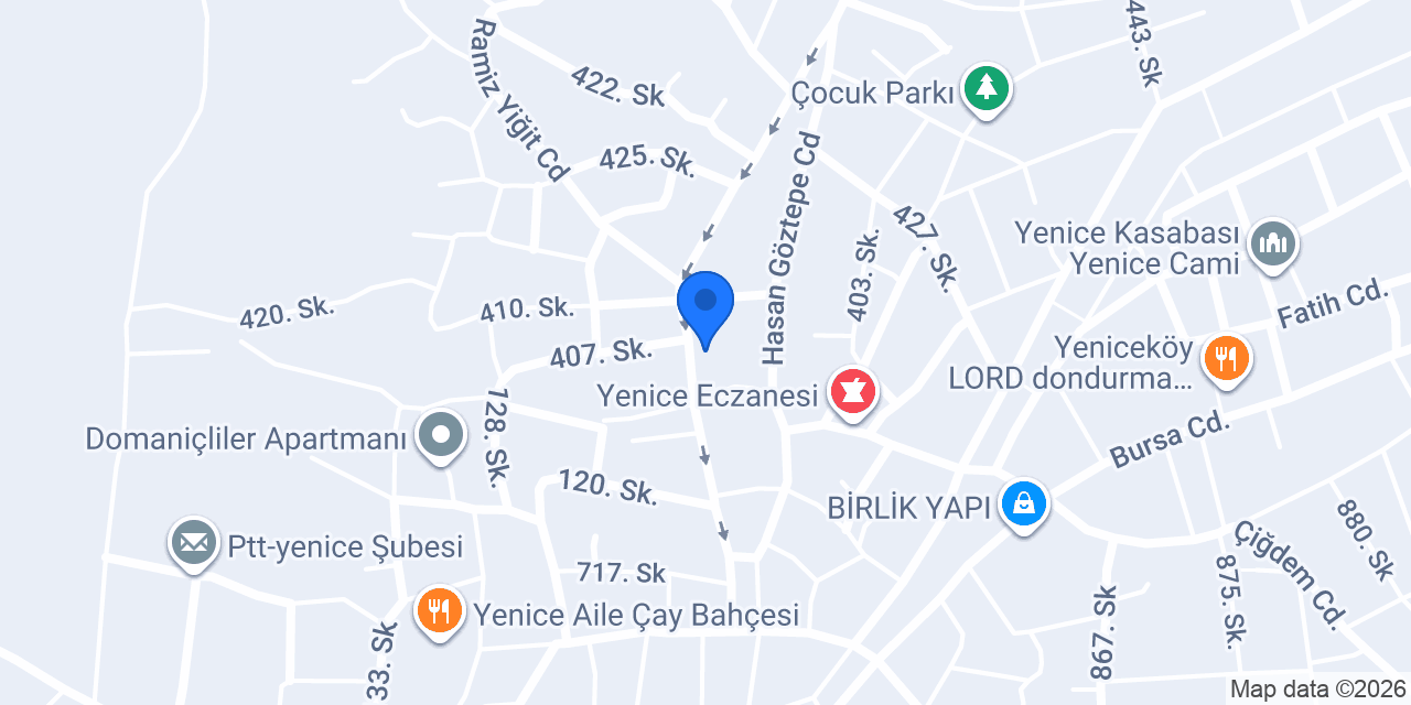 VOLTAJ GARAGE konumu
