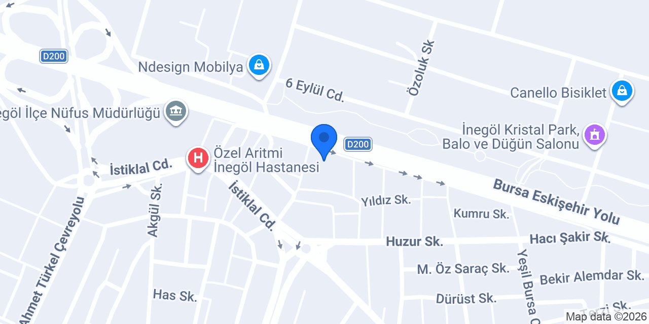 Orca Veteriner Kliniği konumu