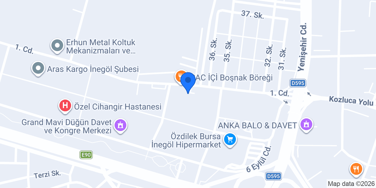 Bereket Pide konumu