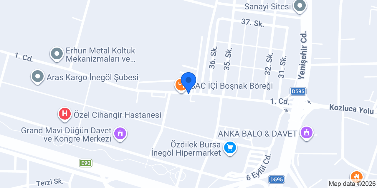 Bir Simit Cafe & Pastane / Metal Sanayi Şube konumu