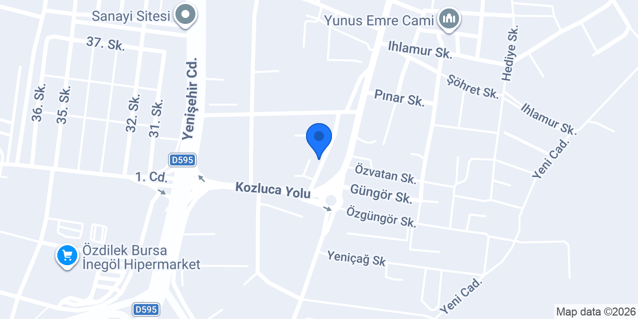 Marmara Yapı Market konumu