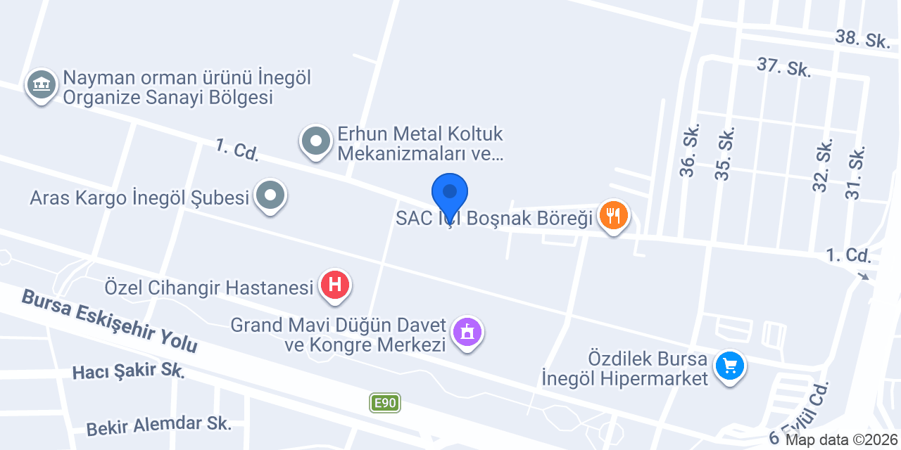 Mobilesse Mobilya konumu