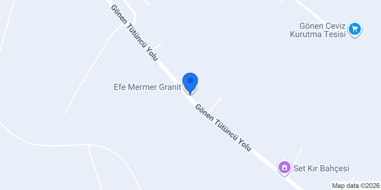 Efe Mermer Granit konumu