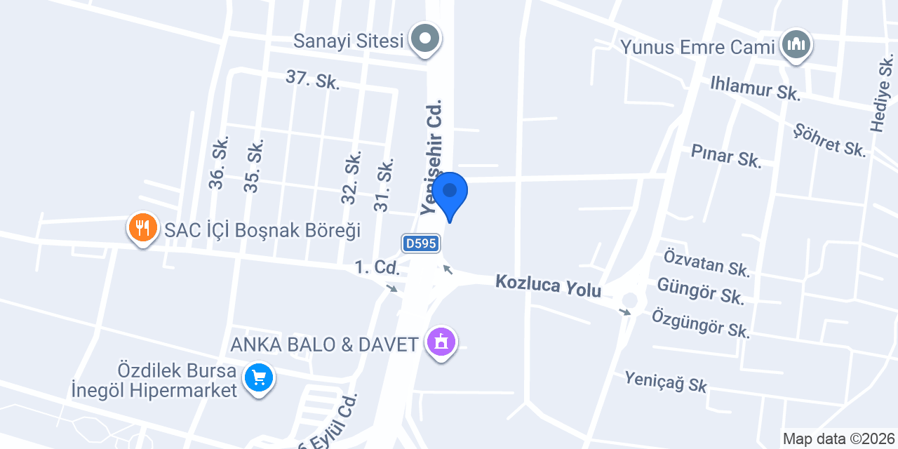 Öz-Et Fahrettin Kasap konumu