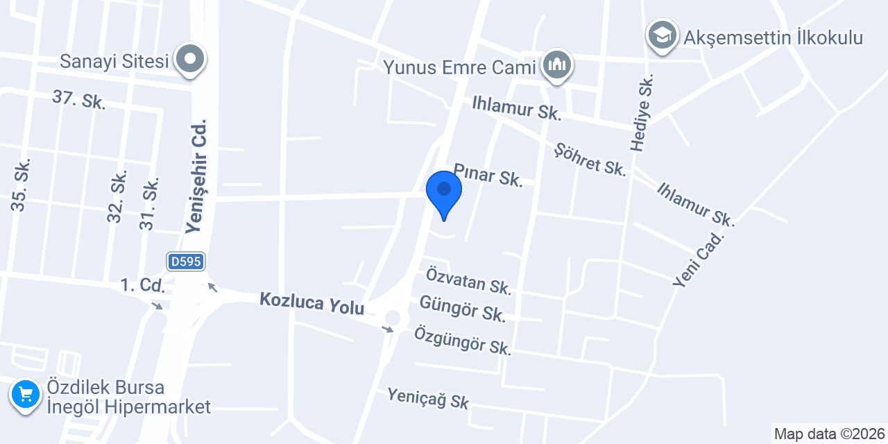 Fırın Trabzon konumu