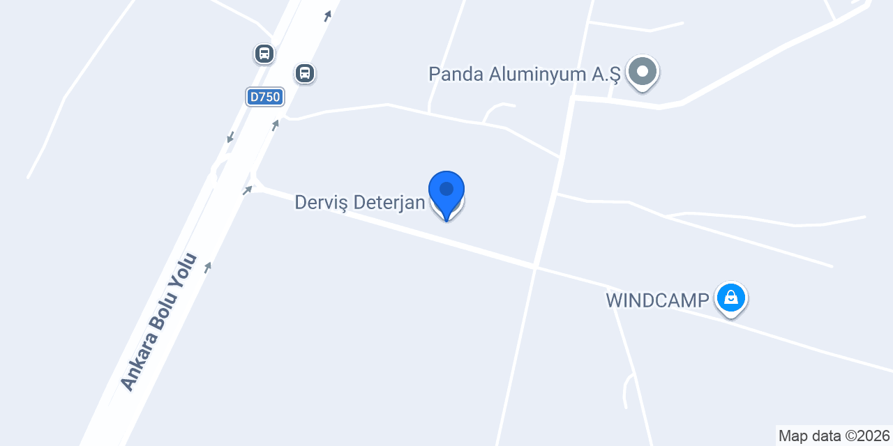 Derviş Deterjan konumu