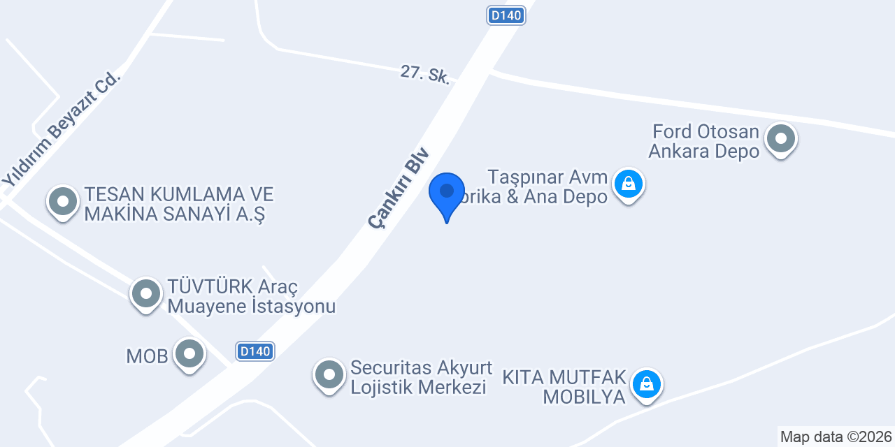 Biçer Luxury Mobilya konumu
